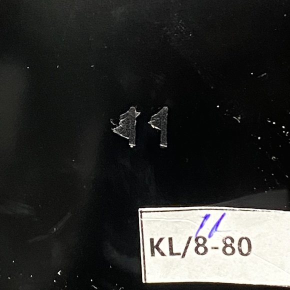 A YDN Brown Chunky High Heels Round Toe Work Pumps - Picture 9 of 10